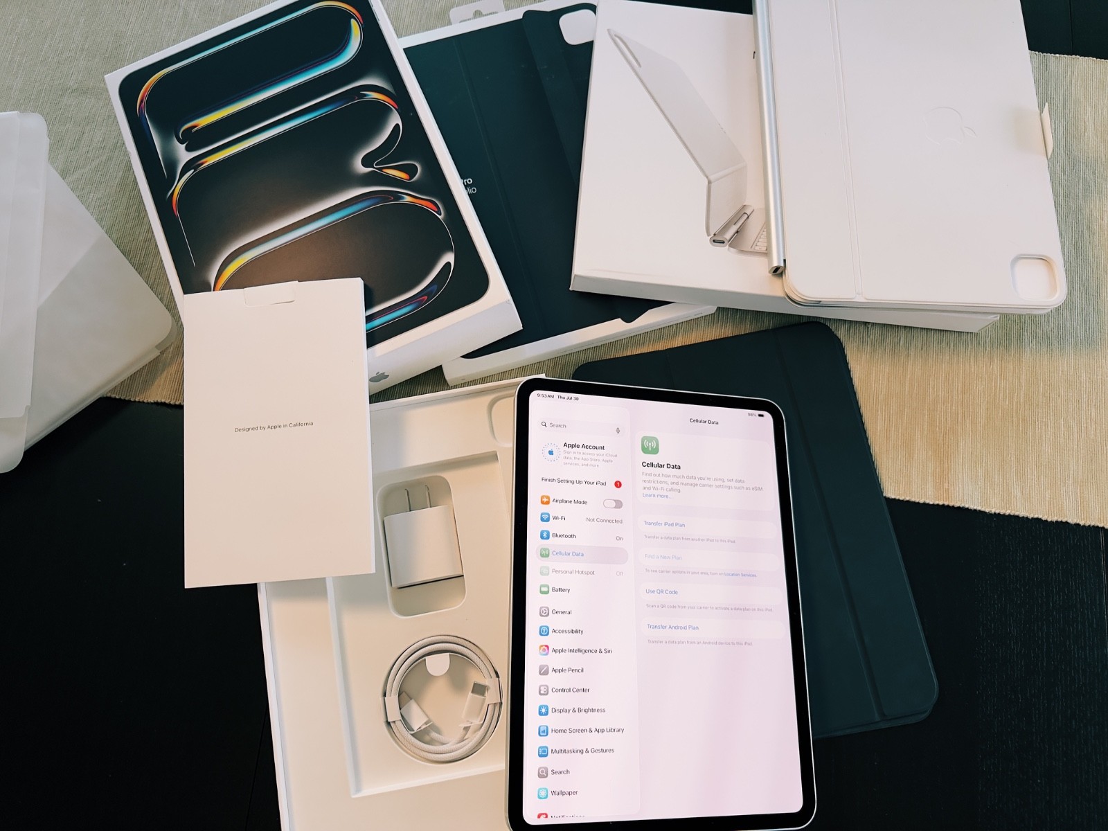 Apple iPad Pro 11-inch (M5) 1 TB, Wi-Fi + 5G, Nano Texture, Silver, +EXTRAS