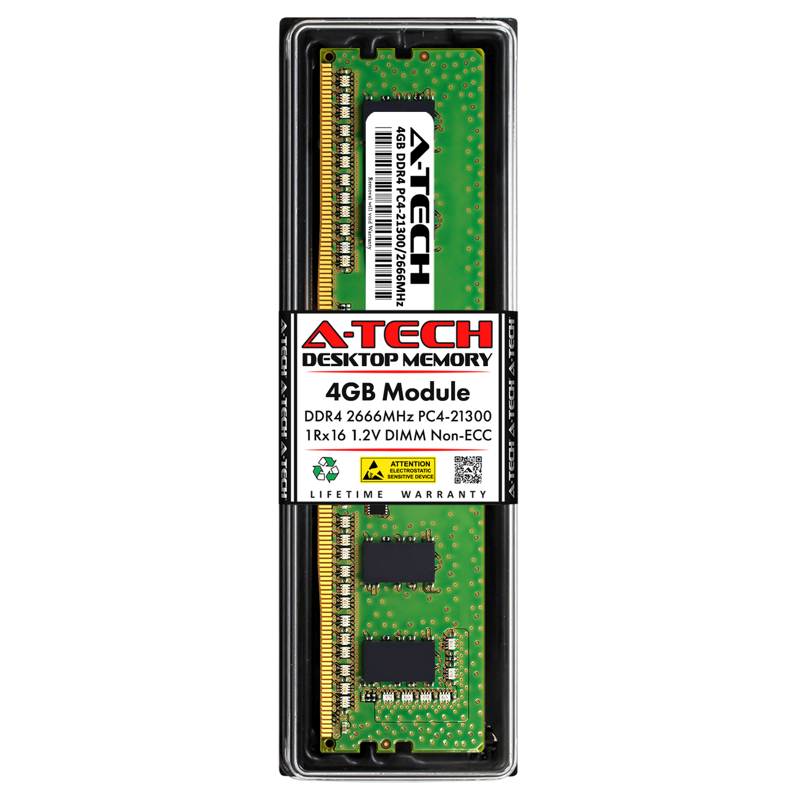4GB DDR4 PC4-21300 DIMM Memory RAM for Dell Vostro 3670 MT (AA086414 Equivalent)