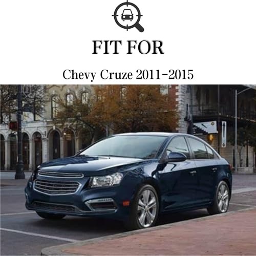 Interior Rearview mirror bezel Cover for Chevy Cruze 2011-2015 Inside Black