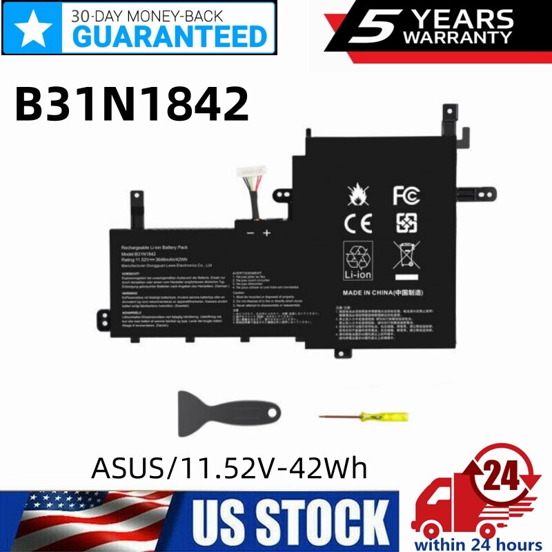 ✅B31N1842 Battery For ASUS VivoBook 15 F513 M513 K513 S513 X513 S15 S531F 42Wh