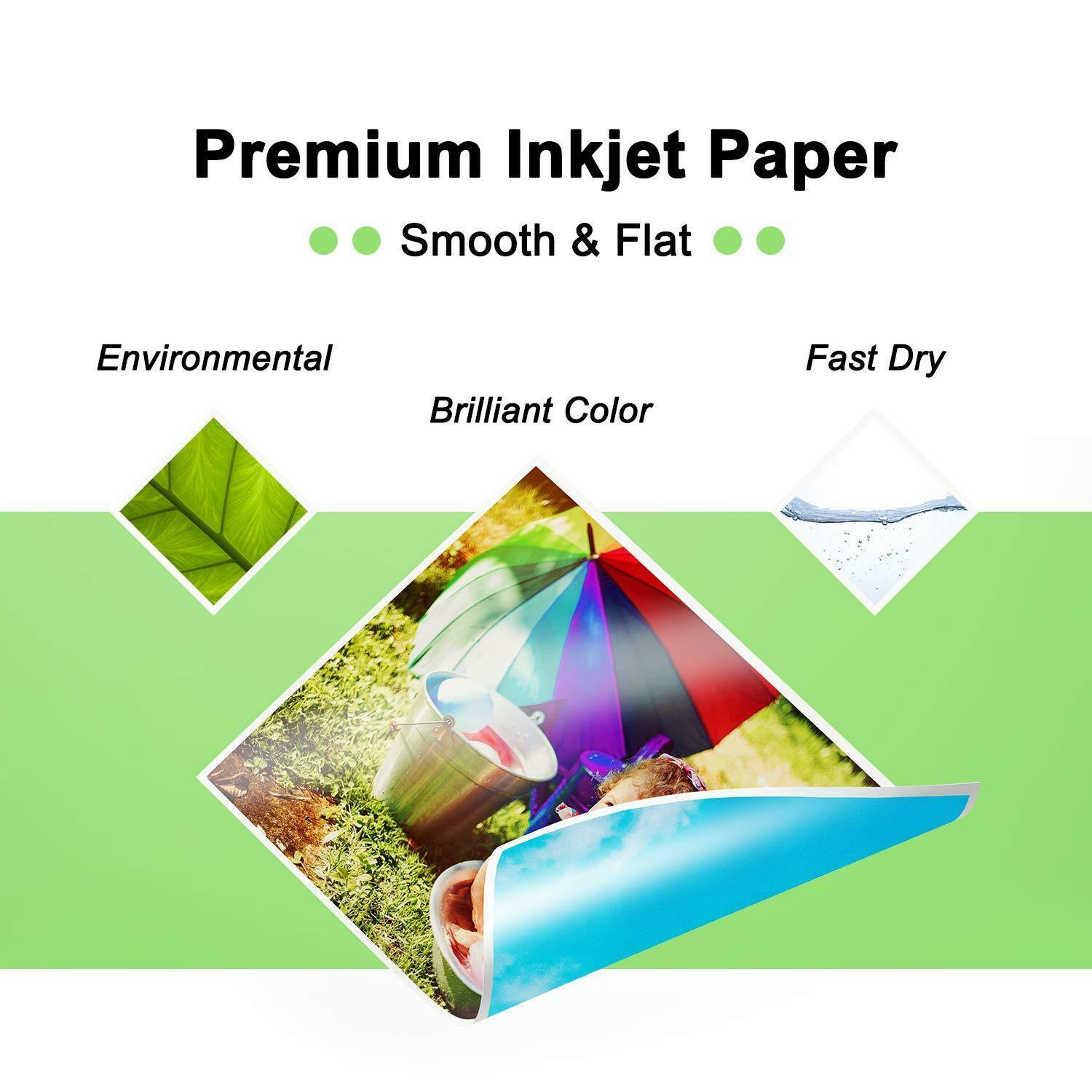 Koala Double Sided Glossy Photo Paper 32lb 8.5×14 Brochure Paper Inkjet Printer