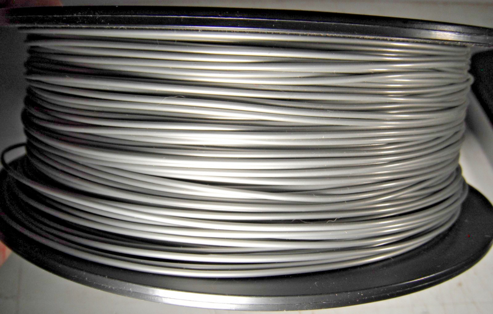 MATTERHACKERS SILVER ABS 1.75mm Filament 220-260 C Opened Roll 1 lb +/-