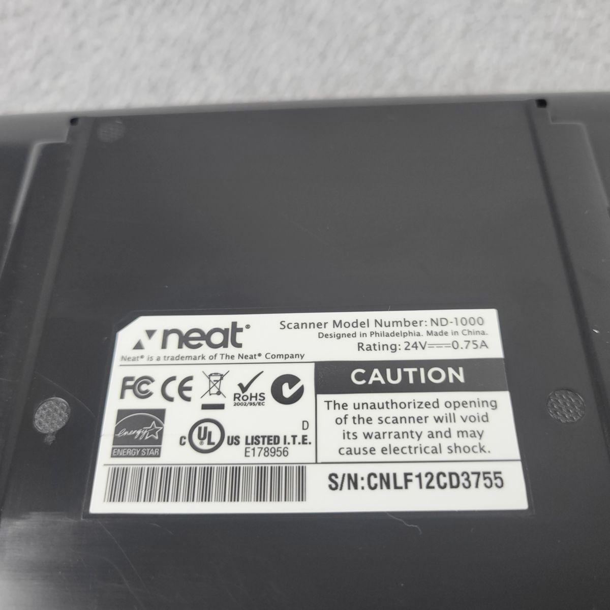NeatDesk ND-1000 Desktop Document Scanner ADF Open Box Complete USB