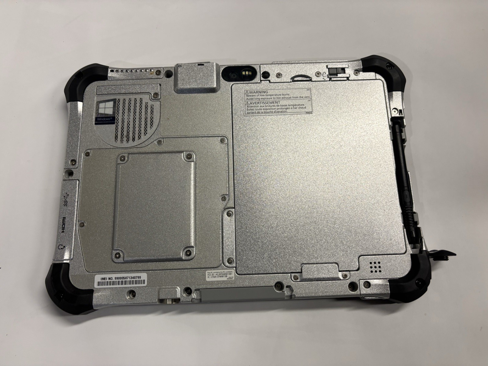 PANASONIC TOUGHPAD FZ-G1 MK4, 10.1″ i5-6300U, 8GB, 256GB SSD GPS LAN 4G LTE