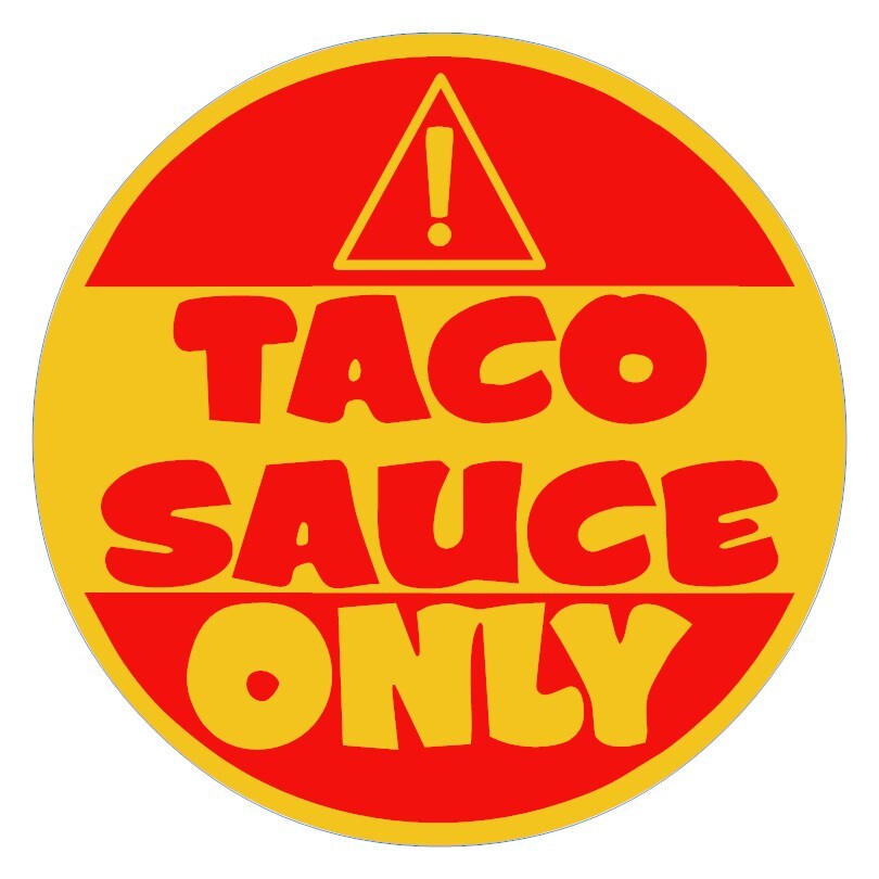 Taco Sauce Sticker