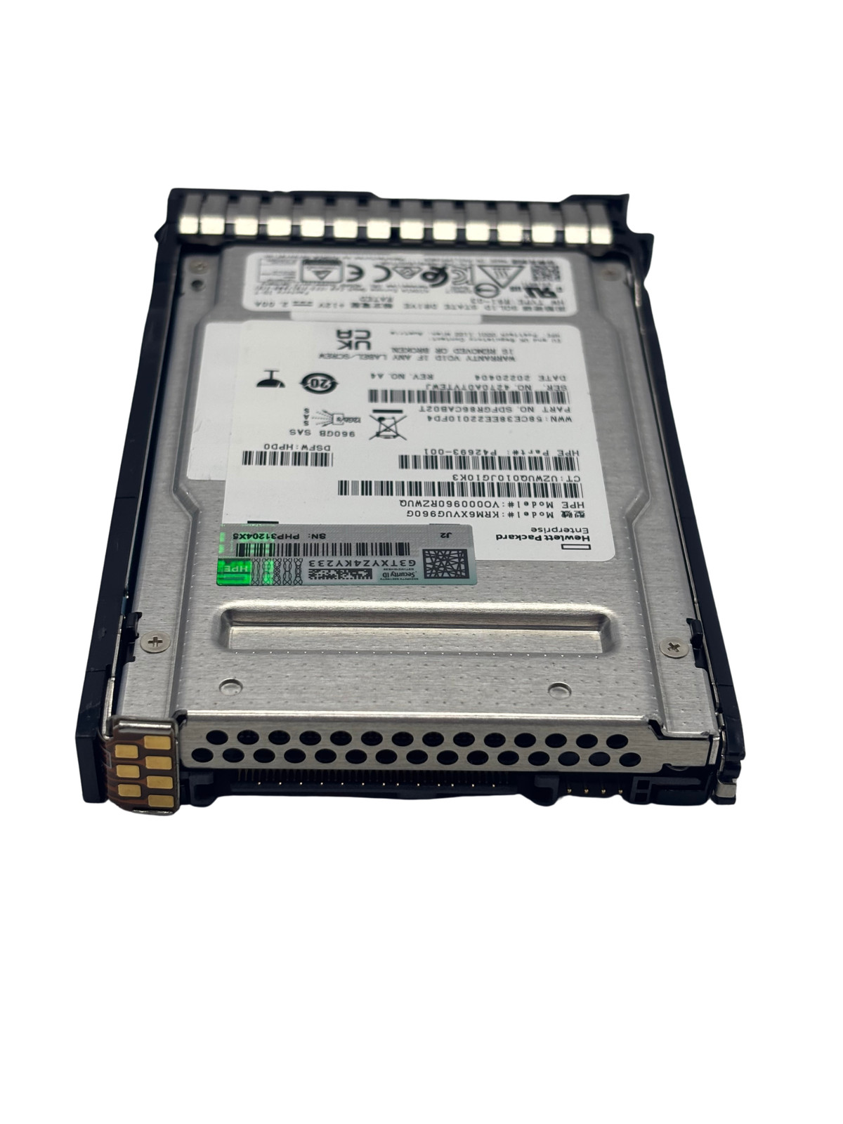 HP P37068-001 960GB SAS 12G 2.5 MU SSD P37005-B21 99% or higher”
