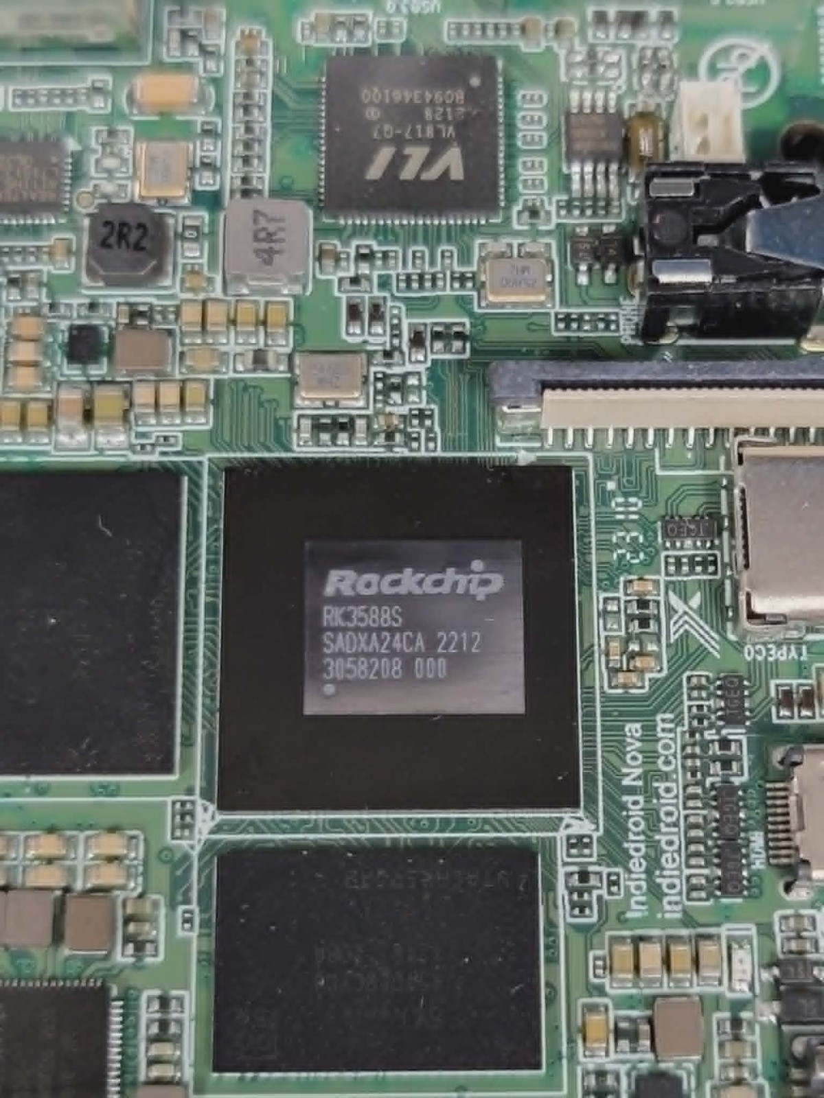 Indiedroid NOVA RK3588S 16GB 32GB eMMC Single Board Computer