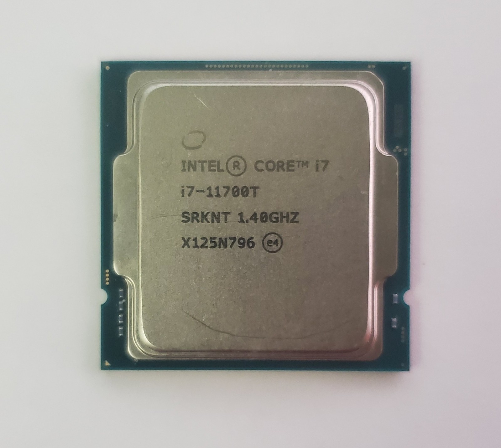 Intel Core i7-11700T CPU (1.4-4.6 GHz, 8 Cores, FCLGA1200) – SRKNT TESTED