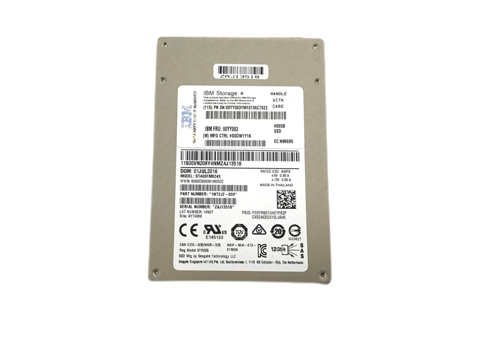 400GB SAS SSD Seagate 2.5″ Nytro 1200.2 Server SSD Drive 12Gbps eMLC 10DWPD