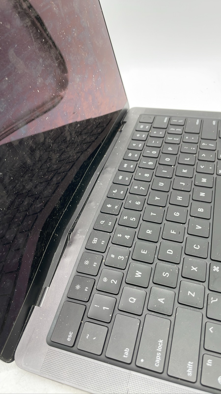 Apple MacBook Pro A2992 2023 Not Working Bent Chassis For Parts Or Repair