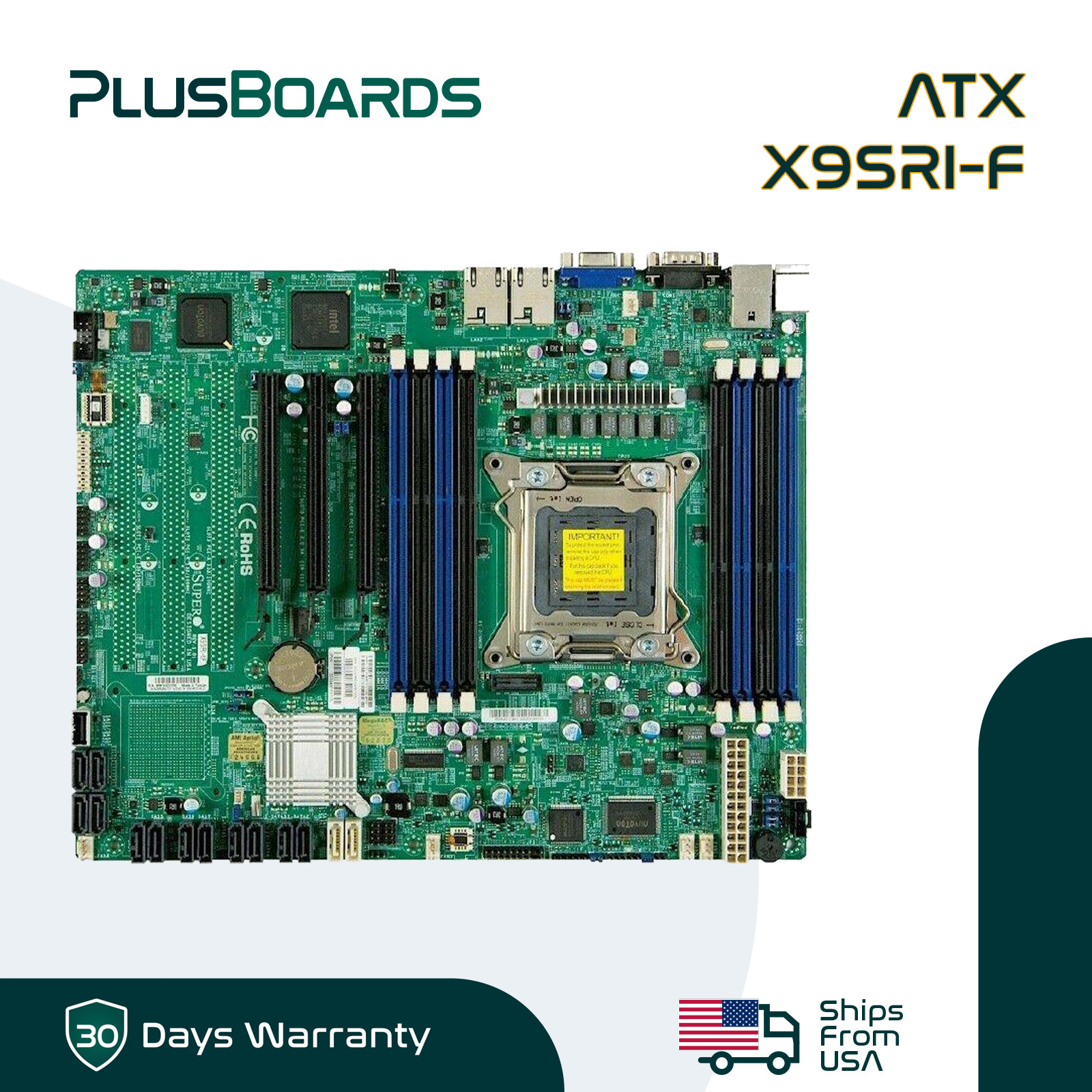 Supermicro X9SRI-F LGA 2011 (Socket R) DDR3 Motherboard