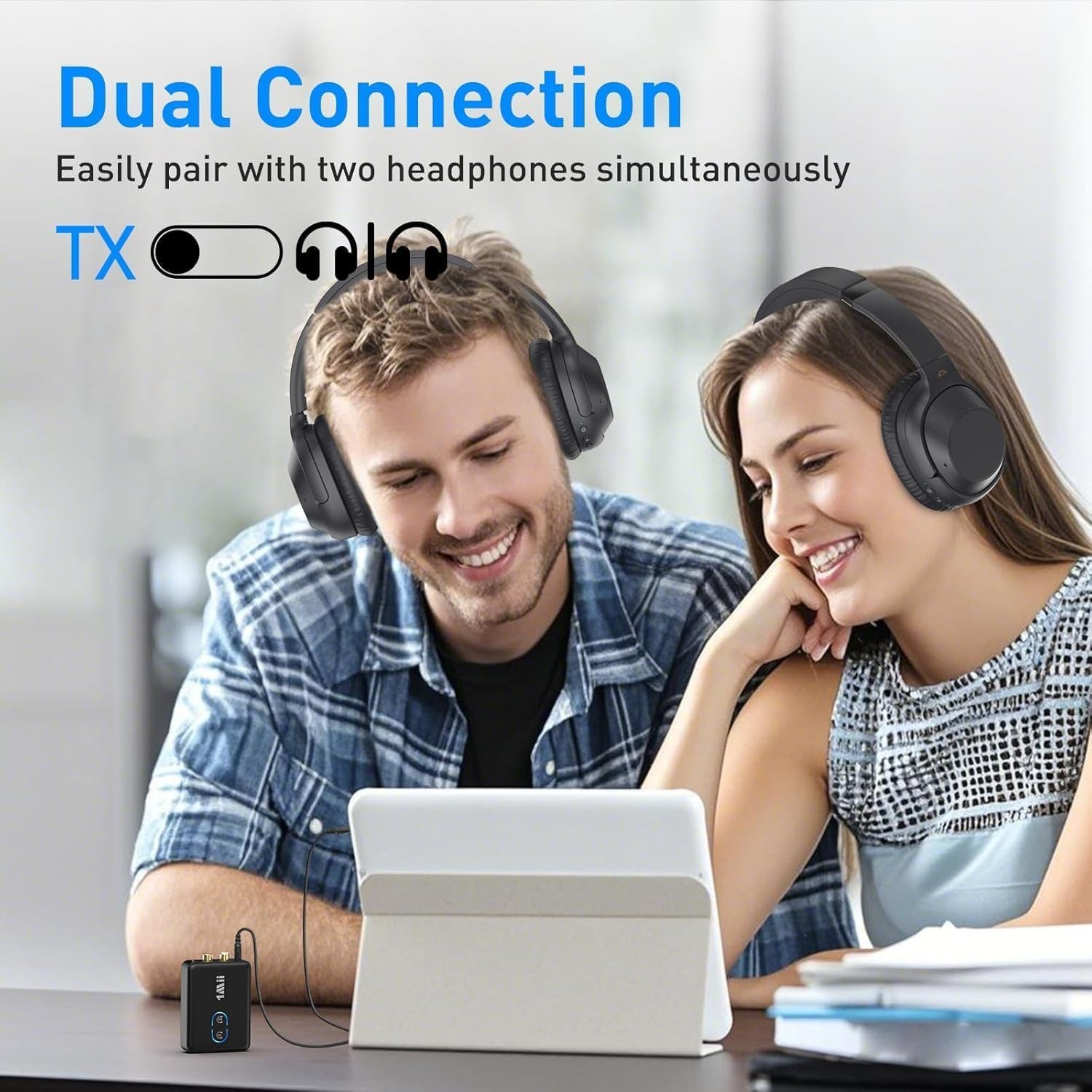 Versatile RCA Bluetooth Adapter: 2-in-1 Transmitter and Receiver for Home Audio