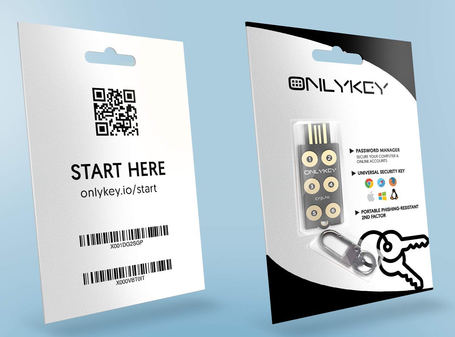 FIDO2 Security Key & Password Manager | Universal Two-Factor Authentication
