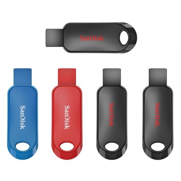 LOT 5x SanDisk Cruzer Snap USB 2.0 Flash Drive 32GB SDCZ62-032G