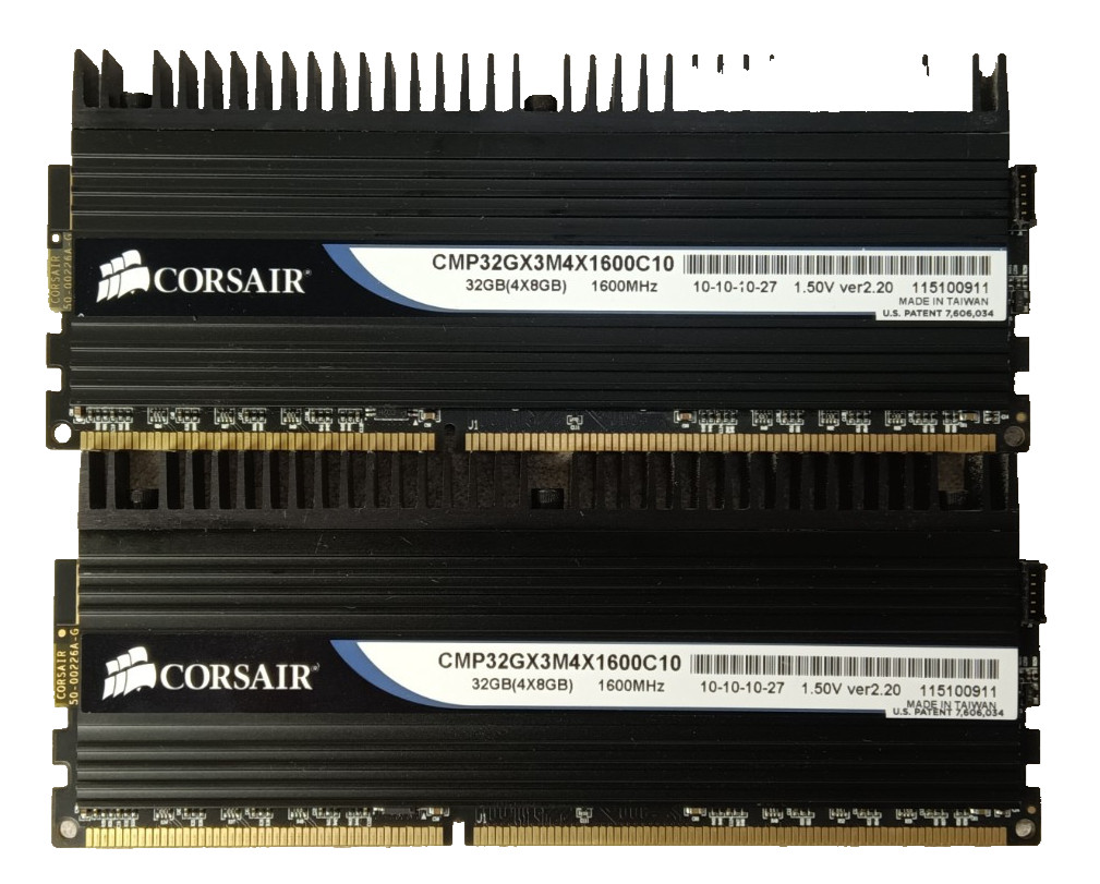 Corsair Dominator CMP32GX3M4X1600C10 16GB (2x8GB) DDR3 1600MHz RAM Memory Sticks