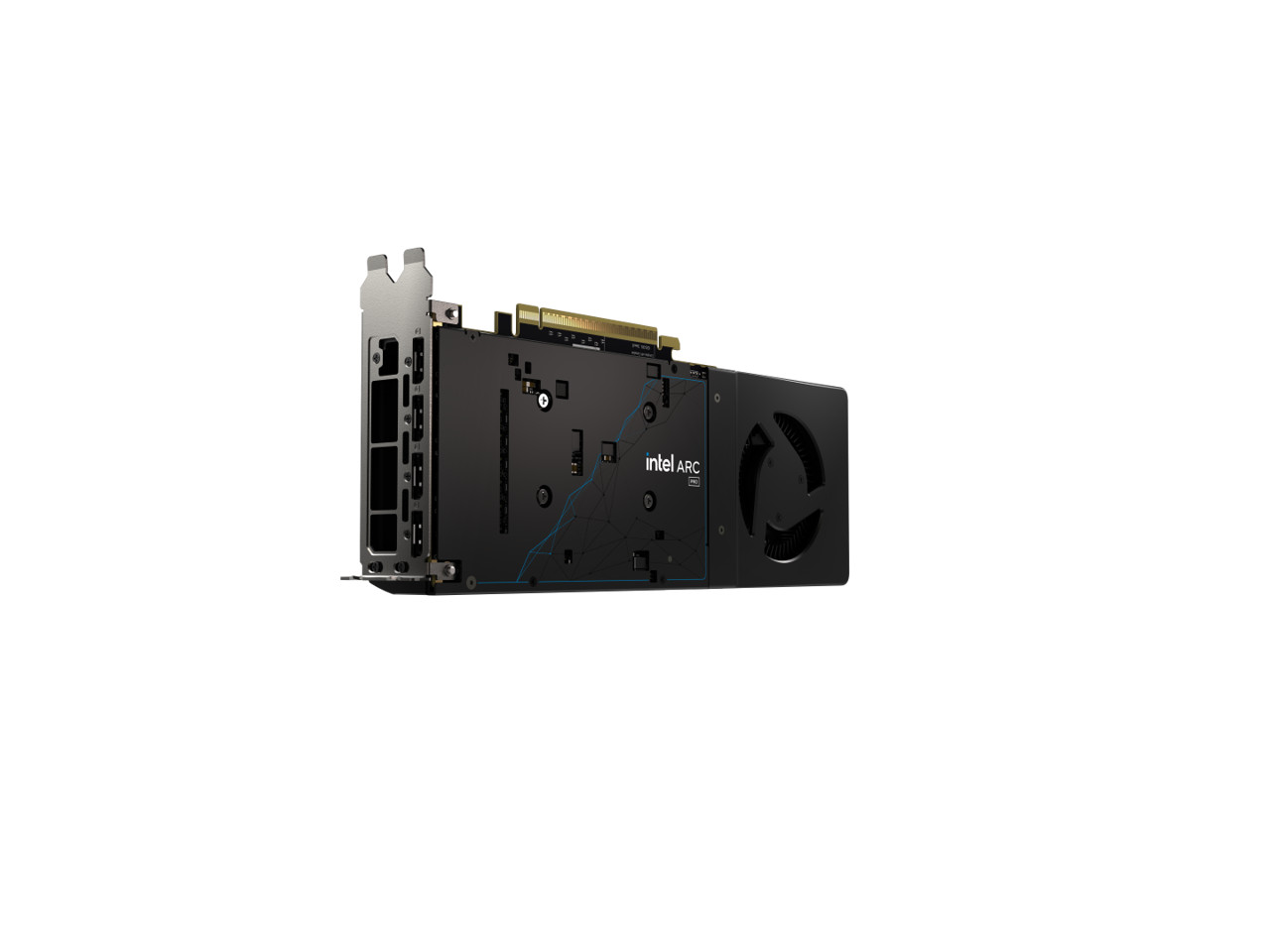 ARKN INTEL ARC PRO B60 24GB GDDR6 GRAPHICS CARD Quad DP 8357-00128 (Brown Box)