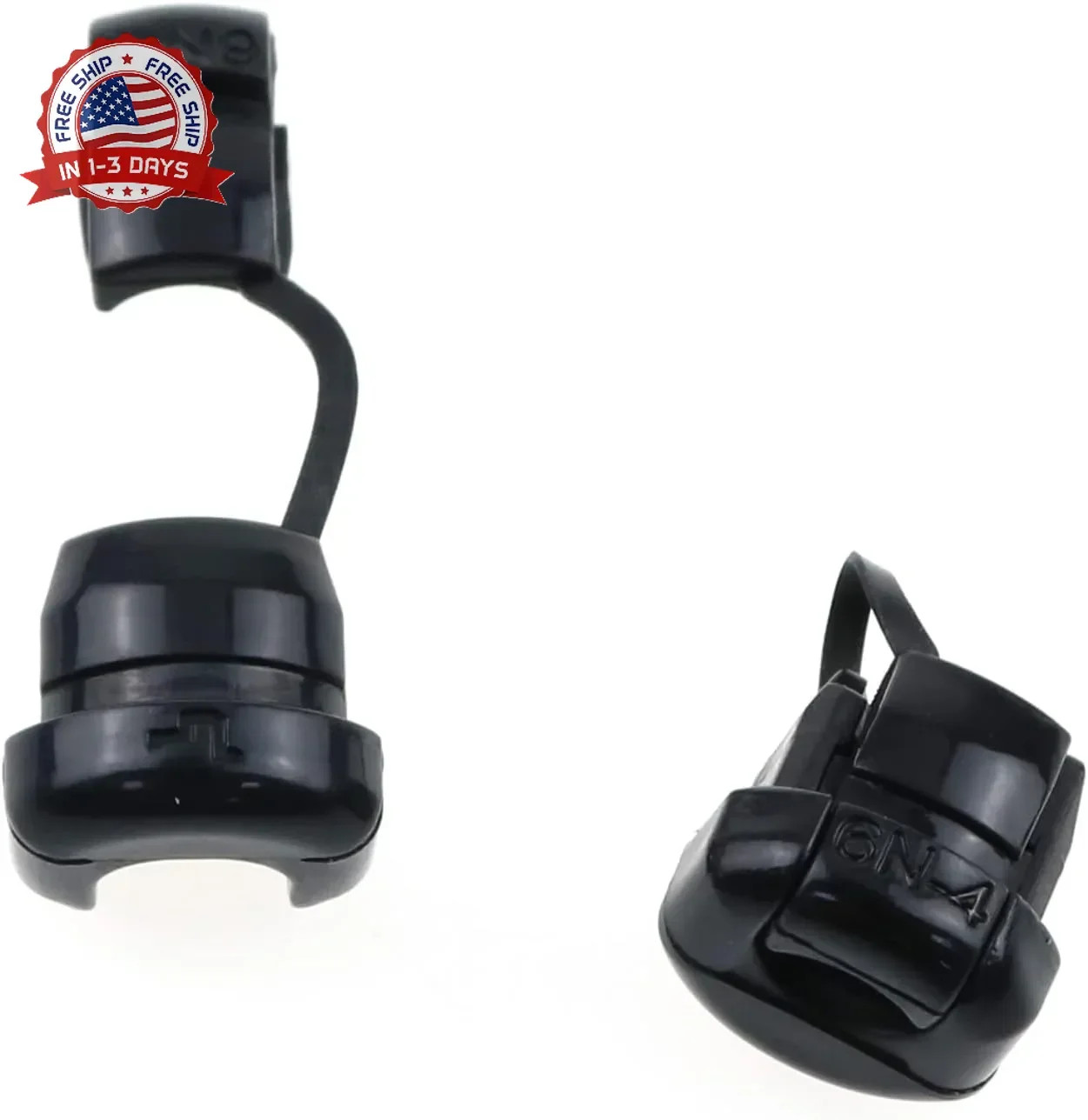 Electric Cable Protection Cord Buckle LUORNG 12PCS Black Round Nylon Strain Reli