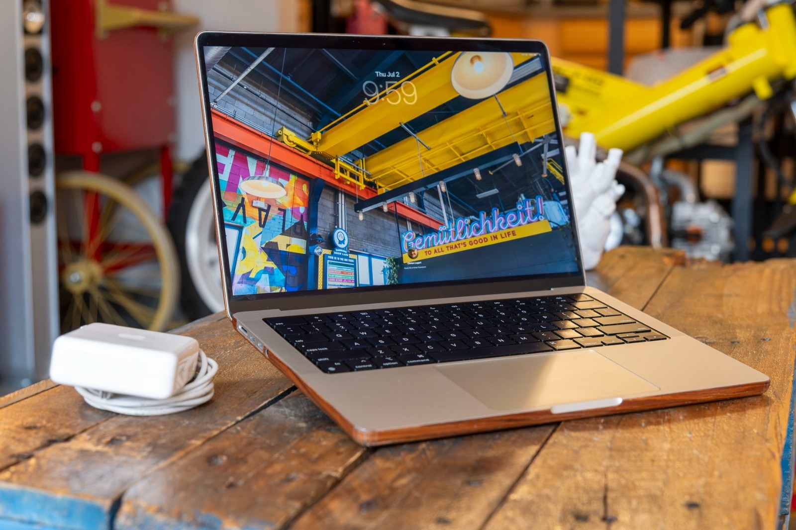 14″ MACBOOK PRO • M1 Pro • 16GB RAM • 1TB + Faster 140W Power & Real Wood Skin!