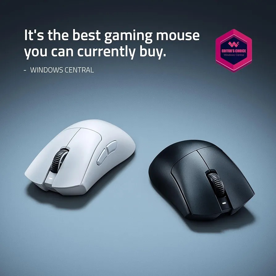 New Razer DEATHADDER v4 PRO Black RZ01-0533 Wireless Gaming Mouse For PC