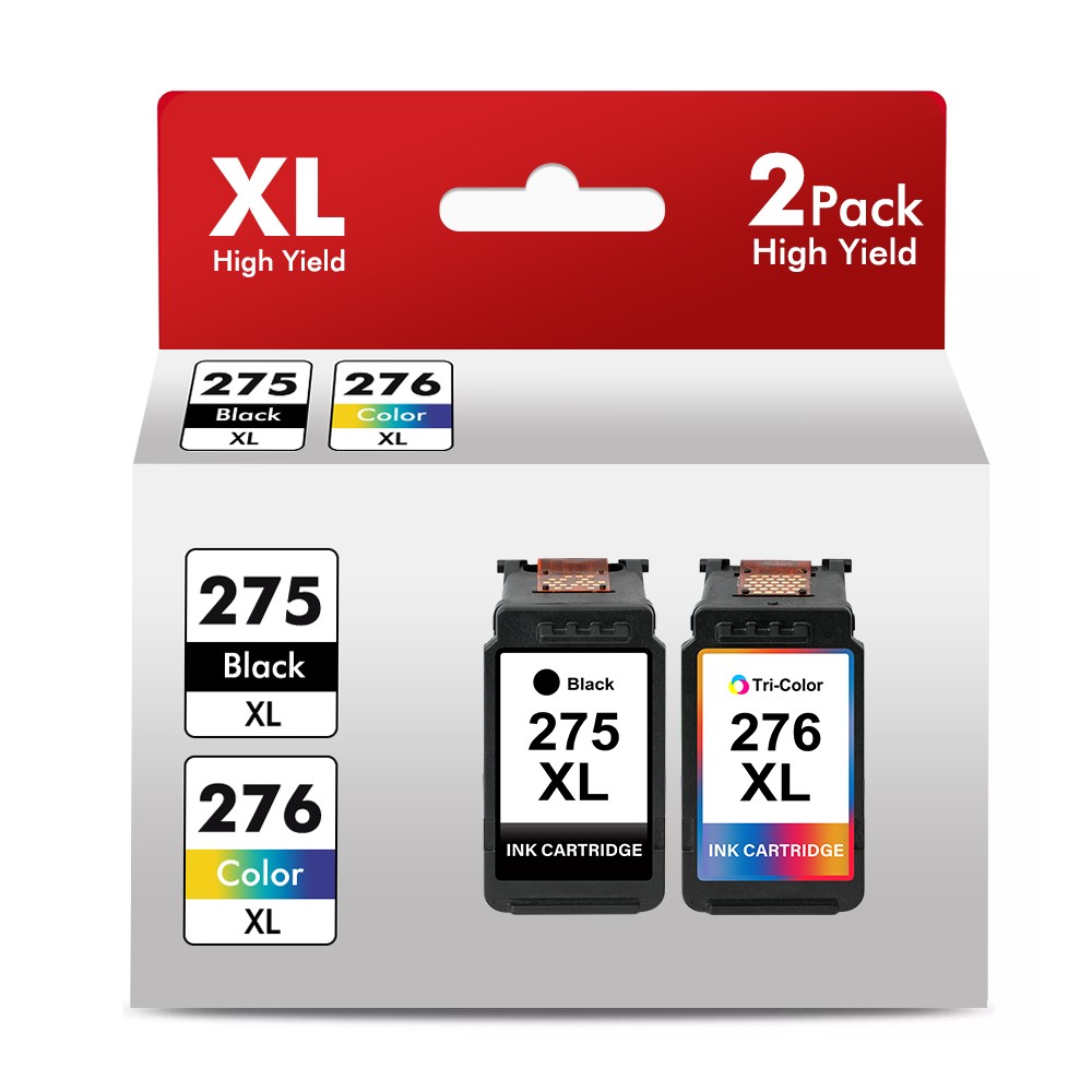 PG-275XL CL-276XL Ink Cartridge Compatible with Canon Pixma TR4722 TS3522 TR4720