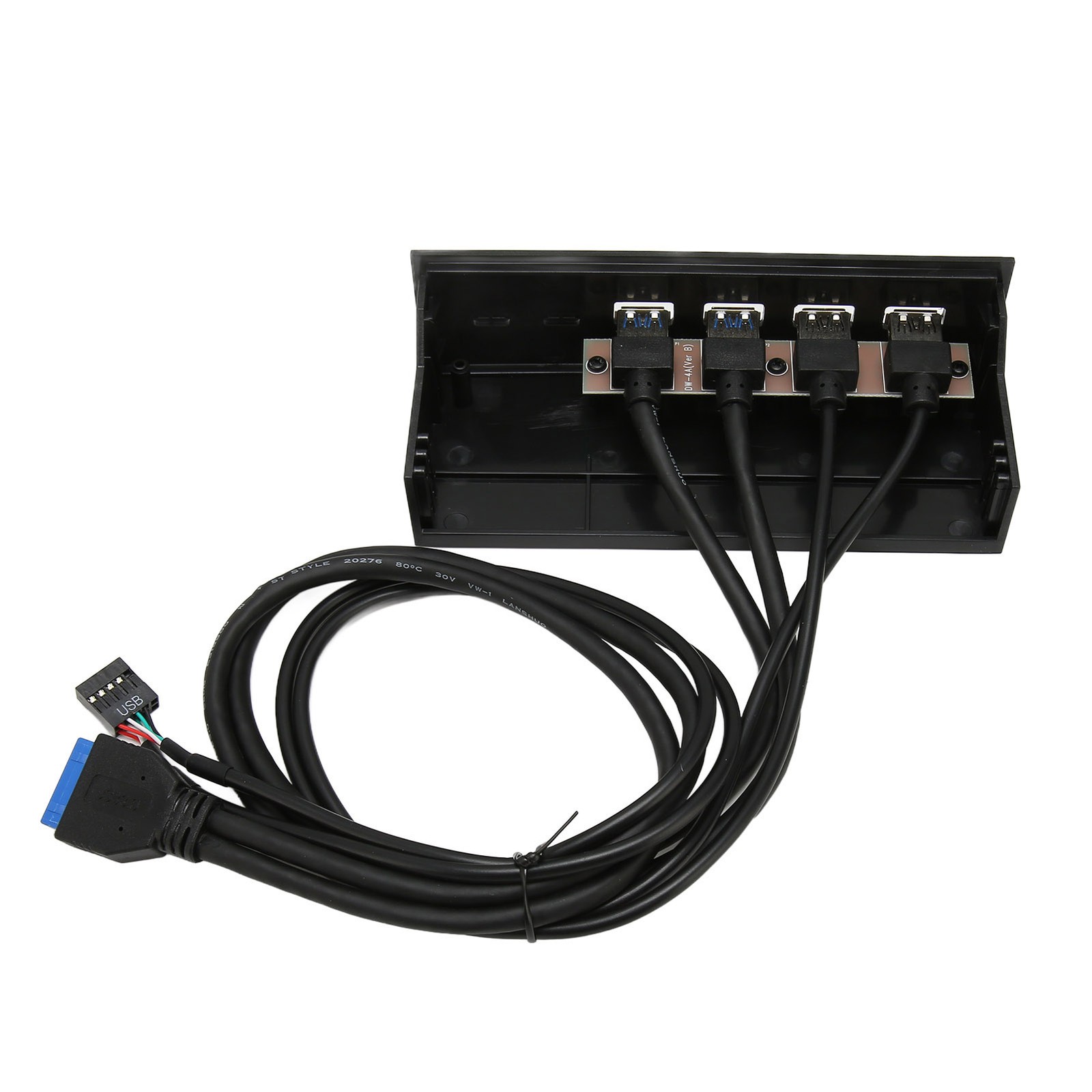 5.25in USB 3.0 Front Panel Hub 4 Ports 19pin For PC