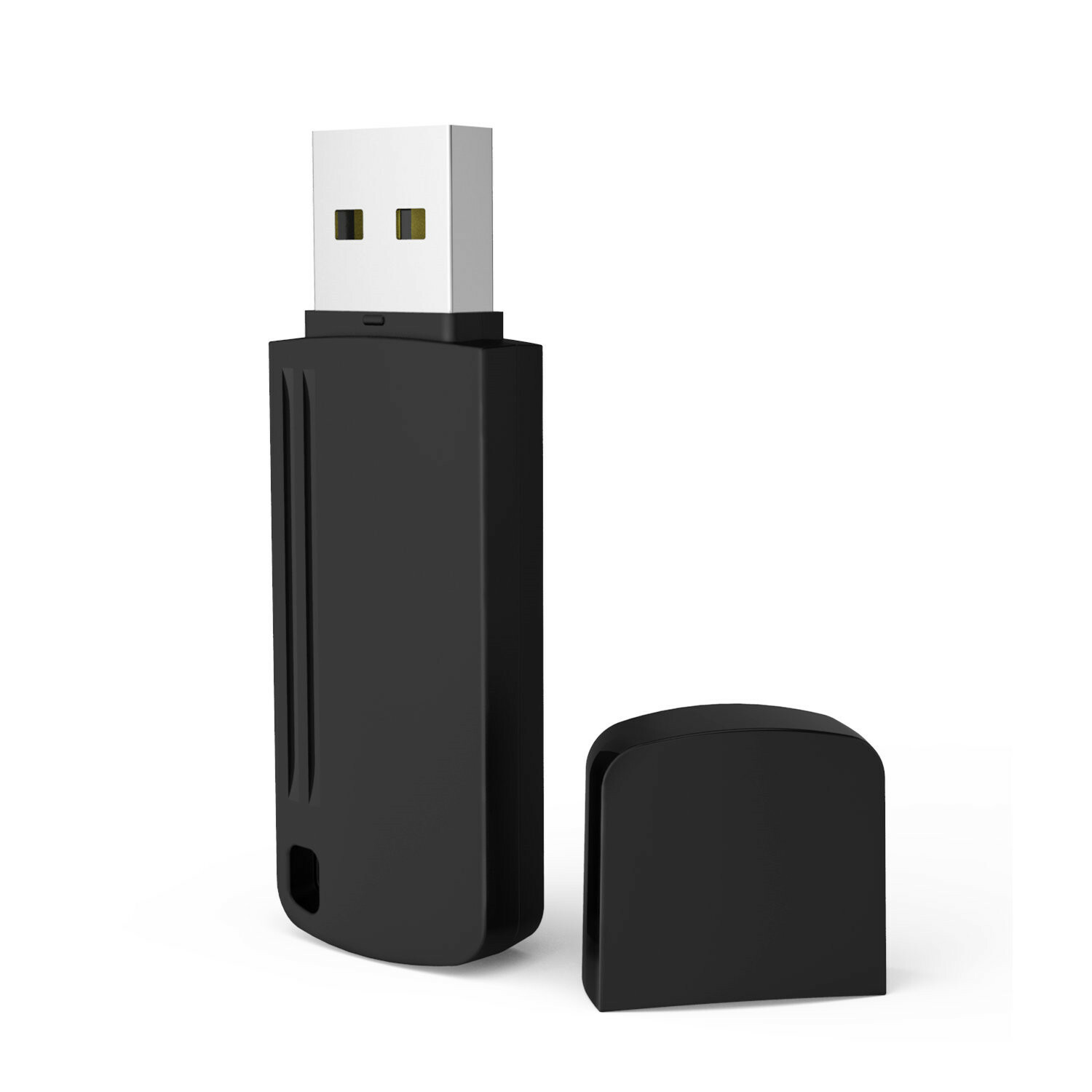 Wholesale 1/10/100pcs USB 2.0 32GB Flash Drives Memory Sticks Thumb Drives Black