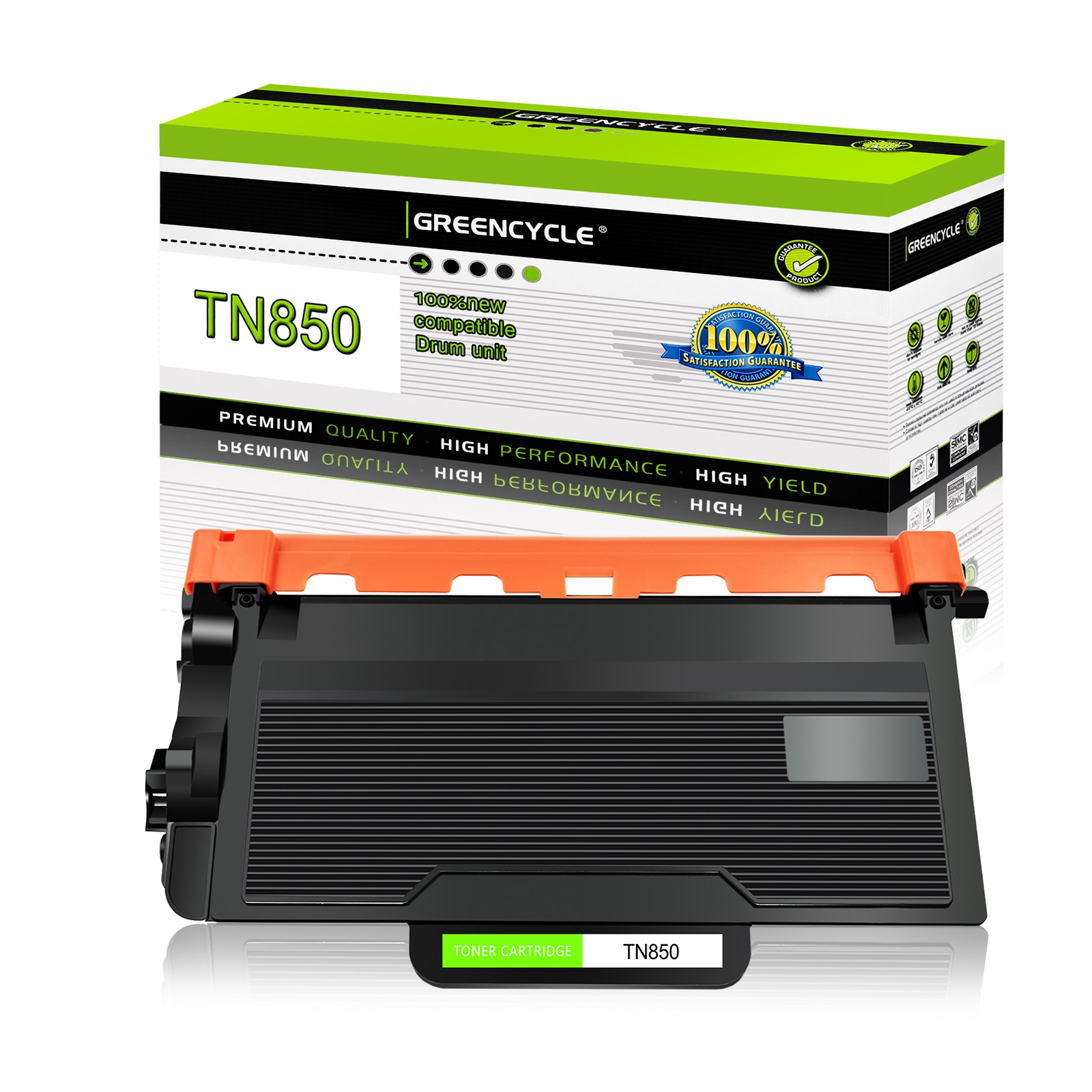 1 Pack TN850 Laser Toner Cartridge For Brother HL-L5200DW HL-L6200DW MFC-L5800DW
