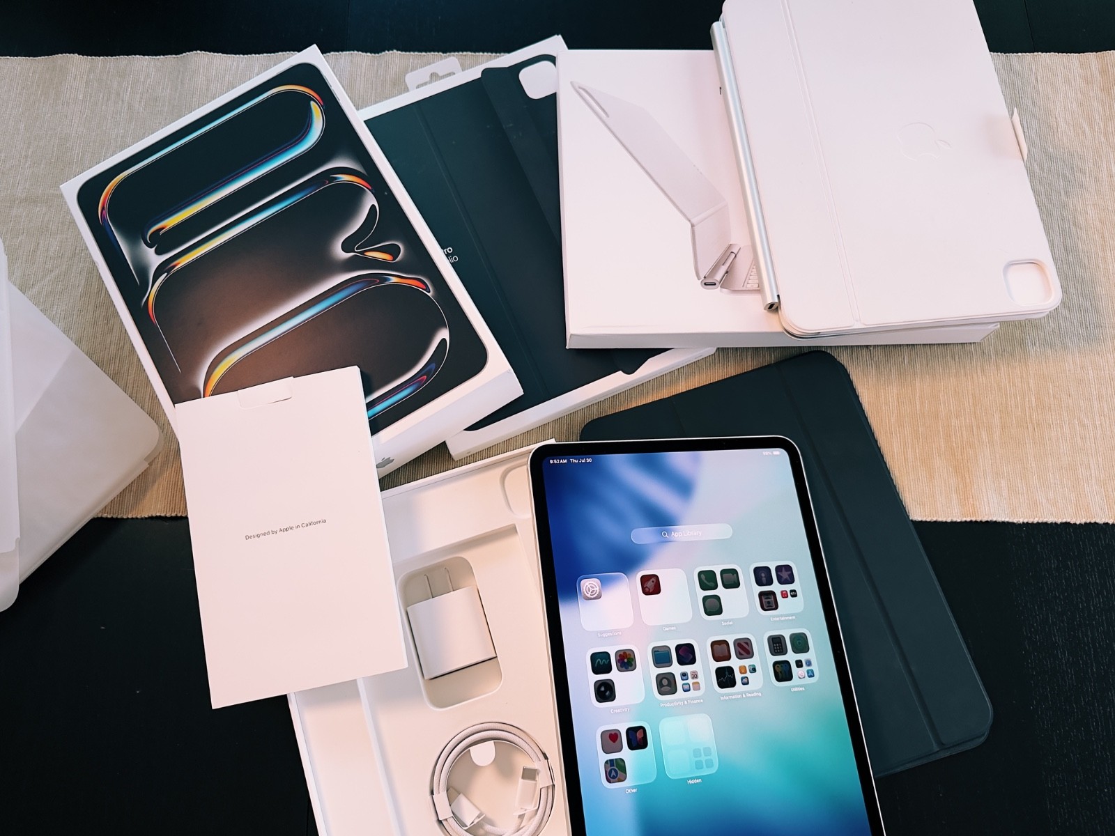 Apple iPad Pro 11-inch (M5) 1 TB, Wi-Fi + 5G, Nano Texture, Silver, +EXTRAS