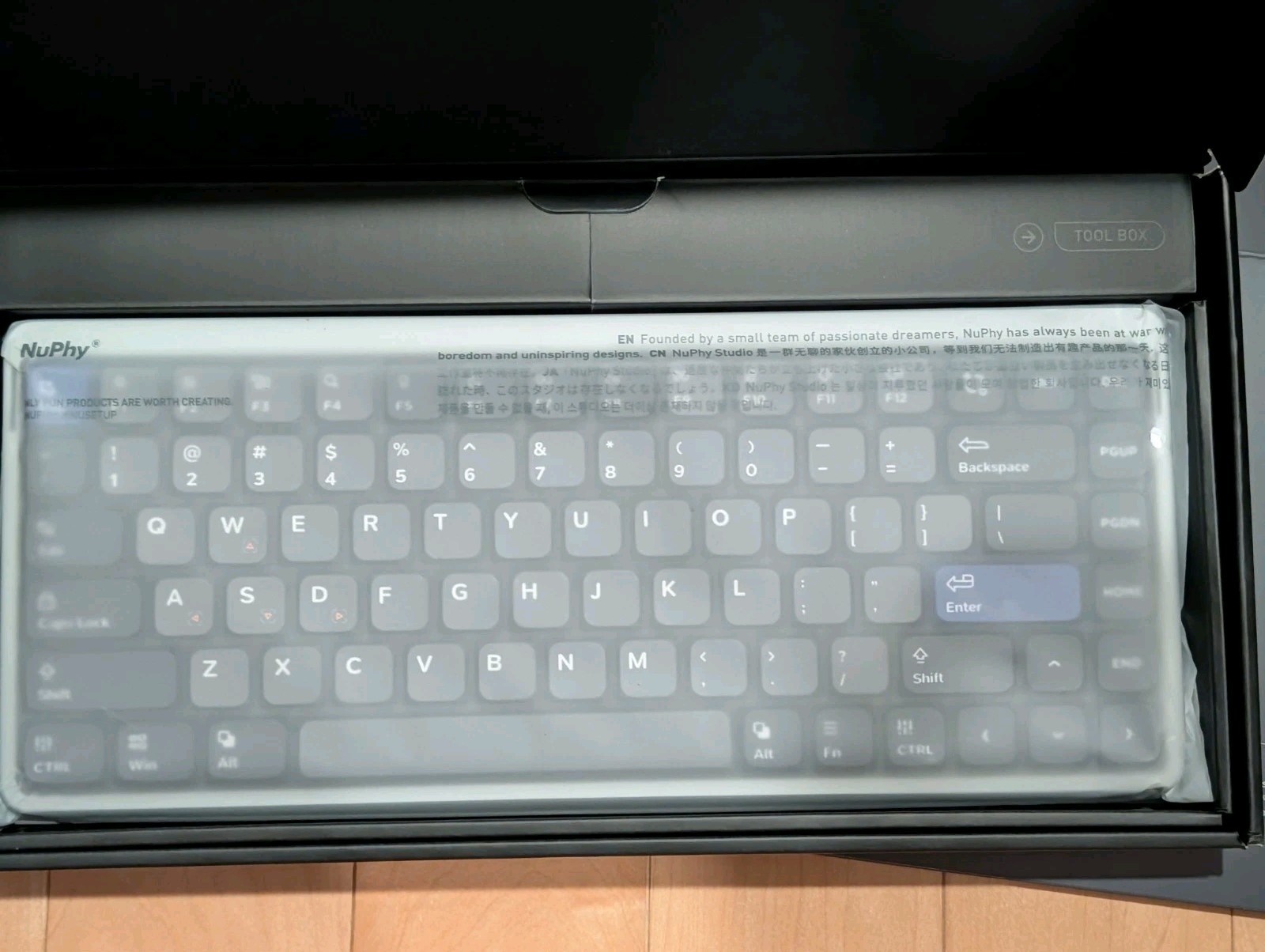 NuPhy Air75 HE Magnetic Switch Gaming Keyboard (Wired, Magnetic Jade)
