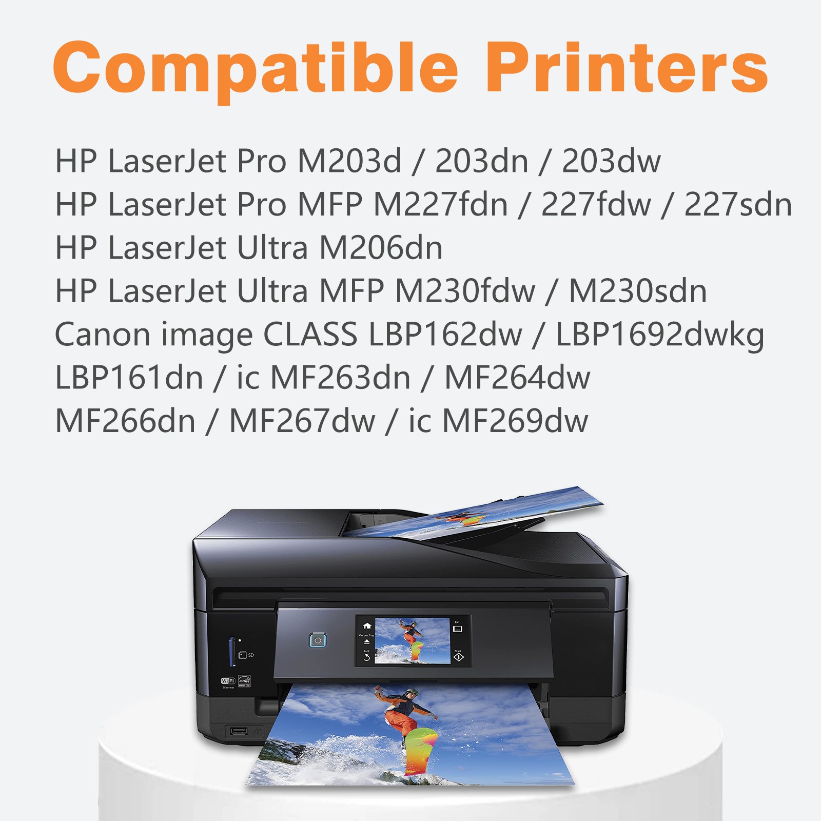 CF232A Toner BLACK For HP LaserJet Pro M203d 203dn LaserJet Ultra M206dn MFP