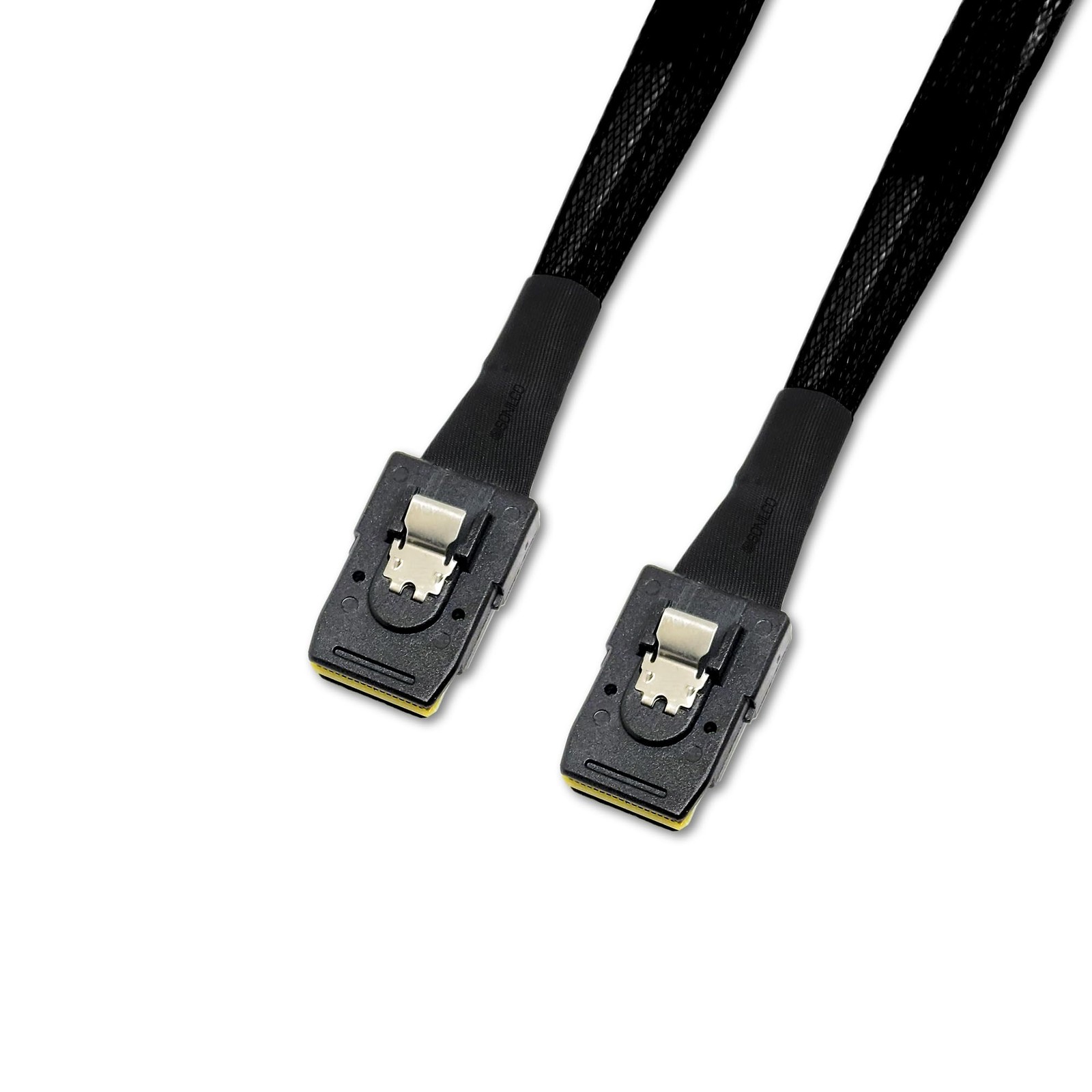 1 PCS 36 Pin Data Cable Mini SAS SFF8087 To SFF8087 Black Cord 0.5M 1.6 FT