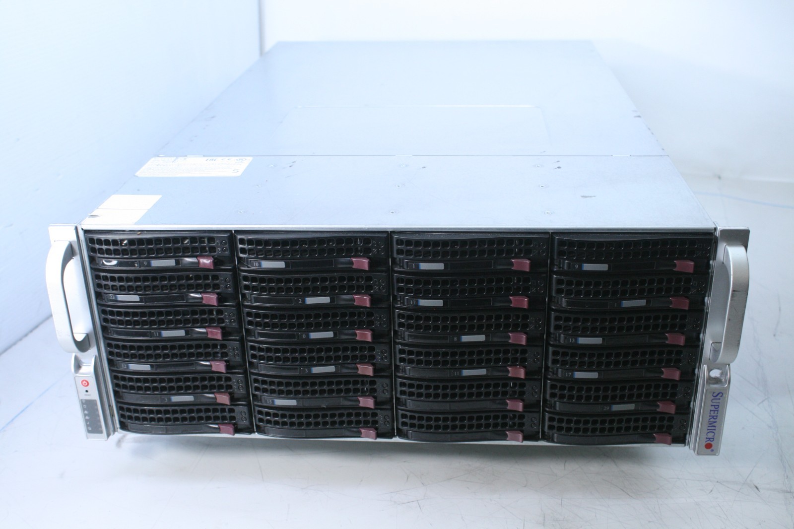SUPERMICRO 4U 36BAY SERVER X10DRH-IT 2X E5-2697A V4 NO RAM NO RAID 2X 1280W (T7)