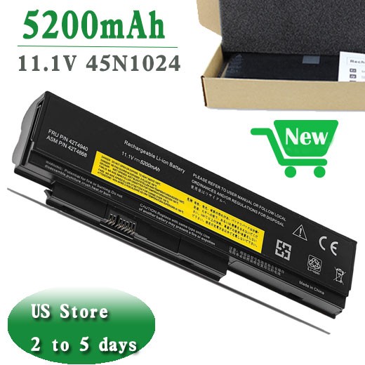 NEW 45N1024 45N1022 Battery For Lenovo ThinkPad X220 X220i X220s 11.1V 58Wh