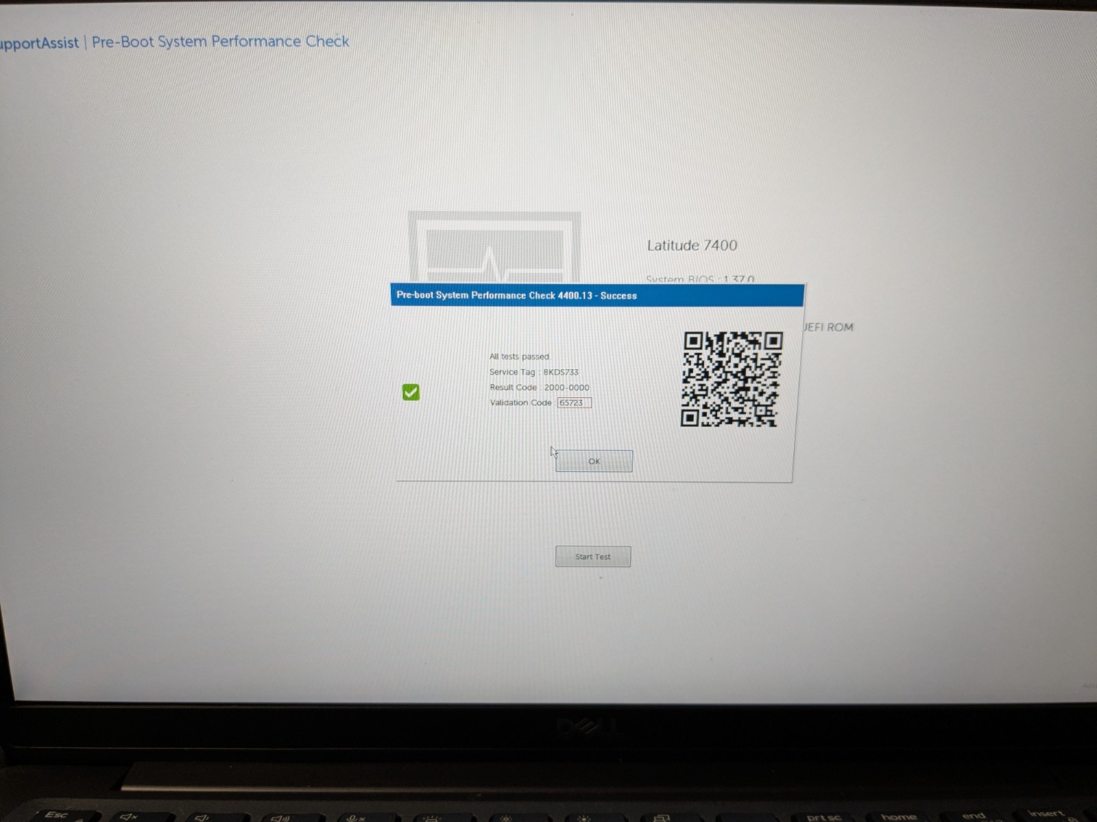 DELL LATITUDE 7400, Intel Core i7-8665U, 1.90 GHz, 16 GB RAM, 512 GB M.2