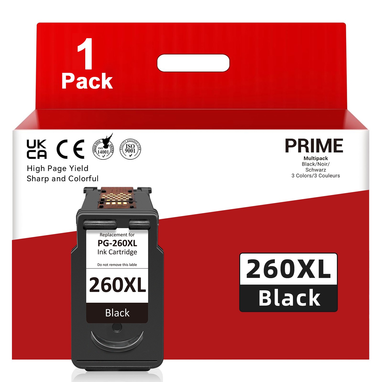 PG-260XL CL-261XL Ink Cartridges for Canon PIXMA TS5320 TS6420 TR7020a Printer