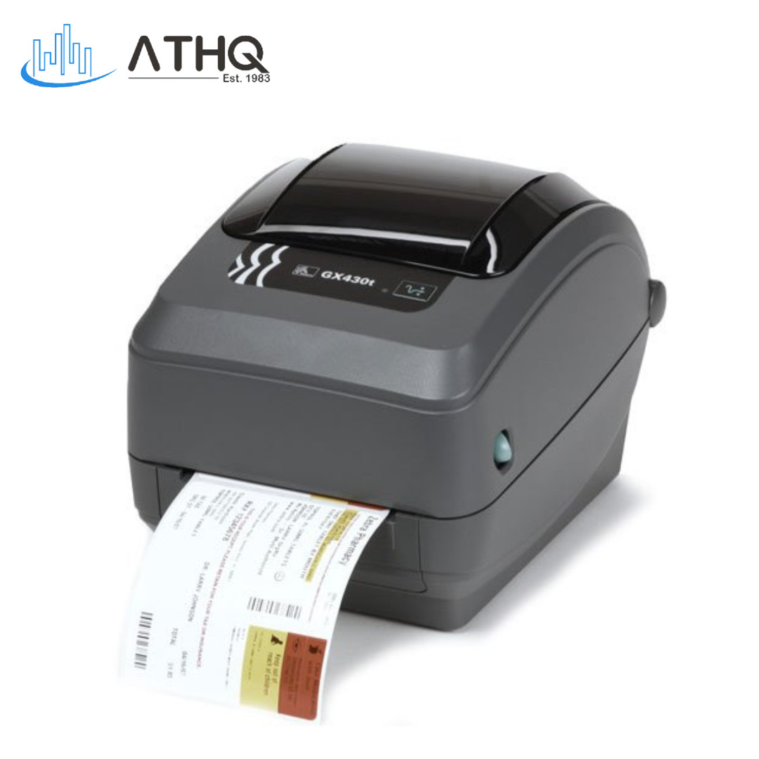 Zebra GX430T Barcode Label Printer Thermal Transfer Ethernet GX43-102410-000