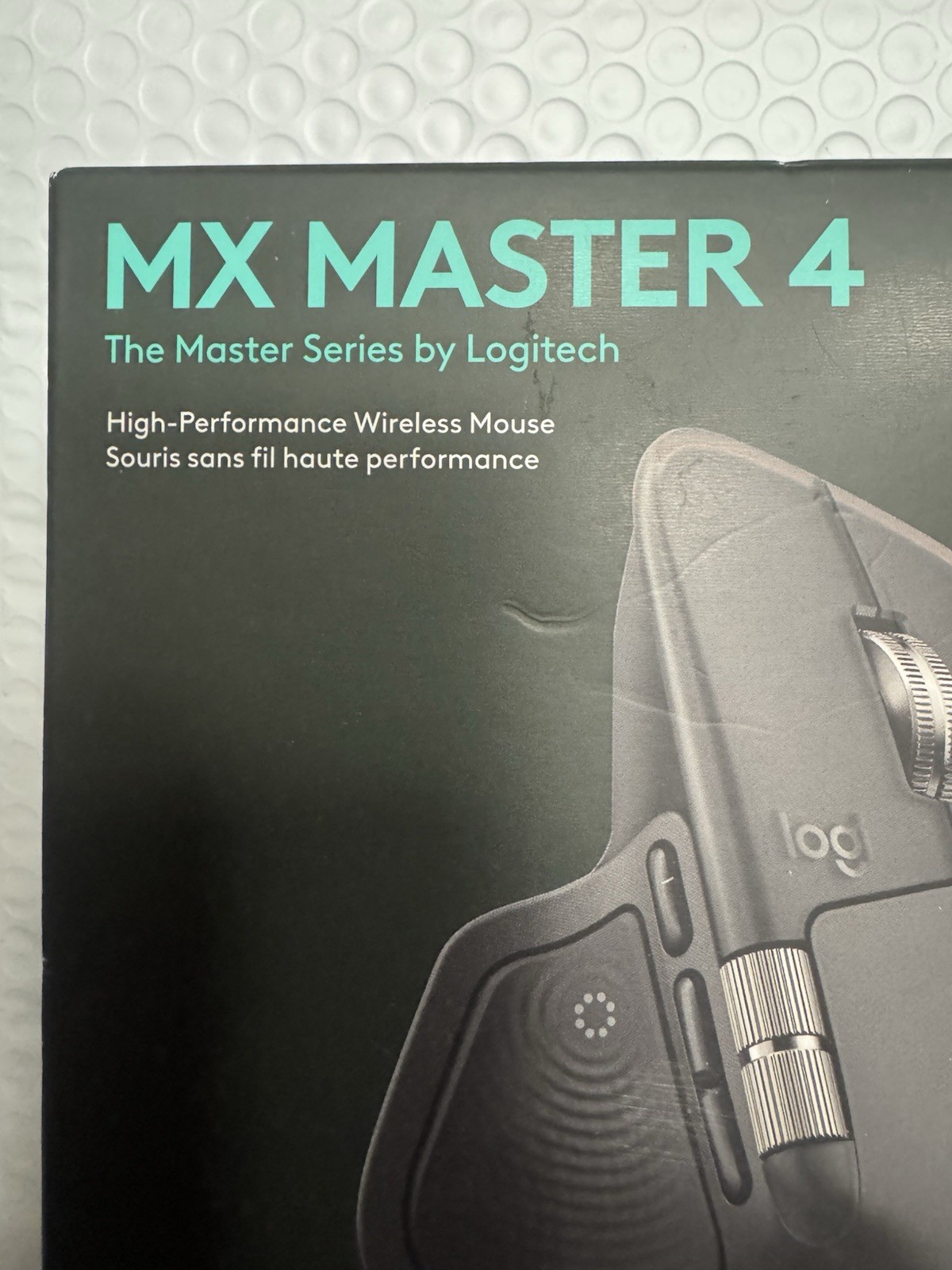 New Logitech MX Master 4 Wireless Mouse – Black (910-007561)