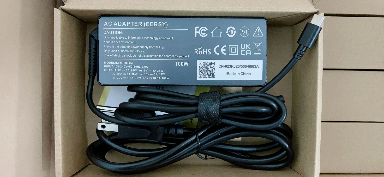 100W USB-C Charger for MSI Summit E16 E15 E14 E13 Flip Evo, Prestige 13 14 15 16