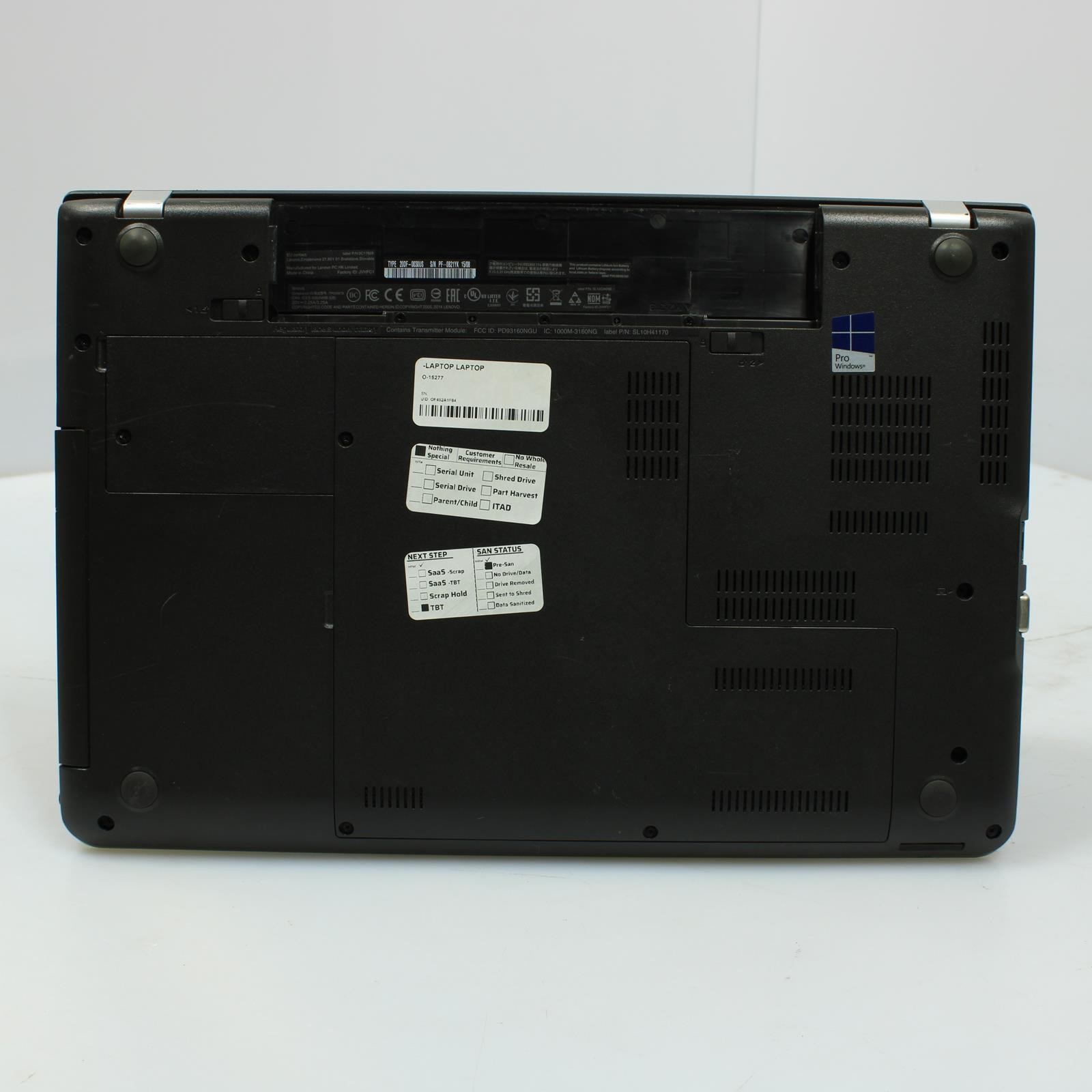 Lenovo 20DF0030US Thinkpad E550 Intel Core i5 5th Gen 8GB RAM 120GB SSD No OS