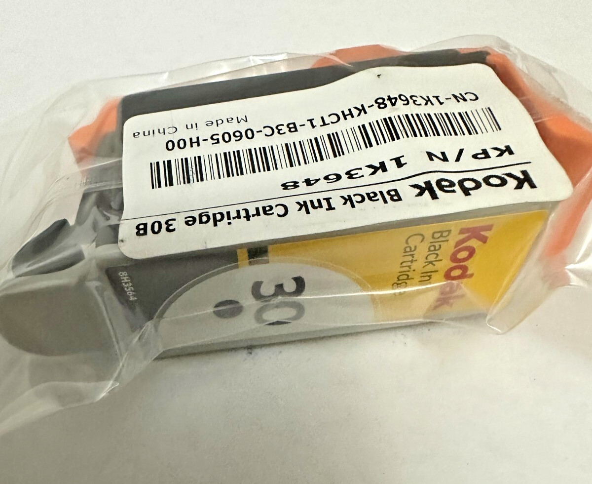 2pk NEW! GENUINE Kodak 30 Black & Color Ink Cartridge 8781098 30B 30C FREE SHIP