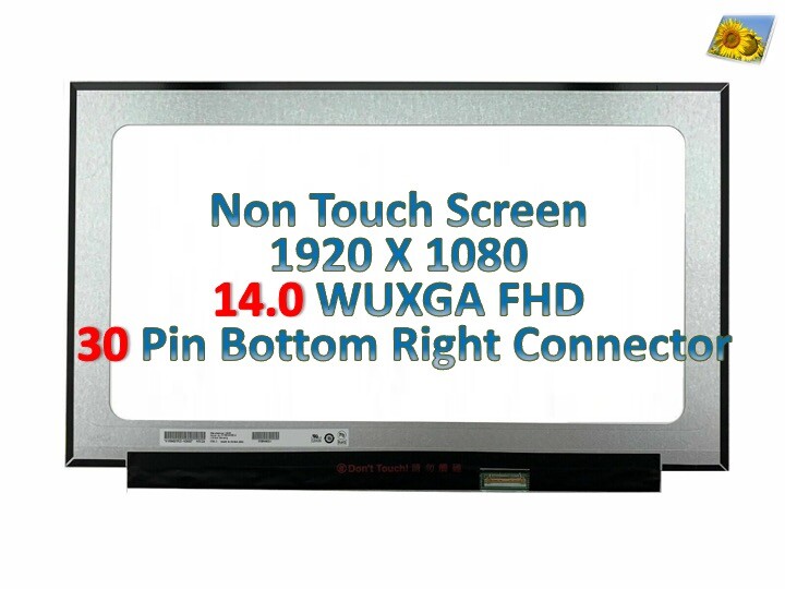 New 14″ HP 14-fq0110WM FHD LCD LED Screen IPS Panel 1080P 14s-fq0000 14-fqQ110wm