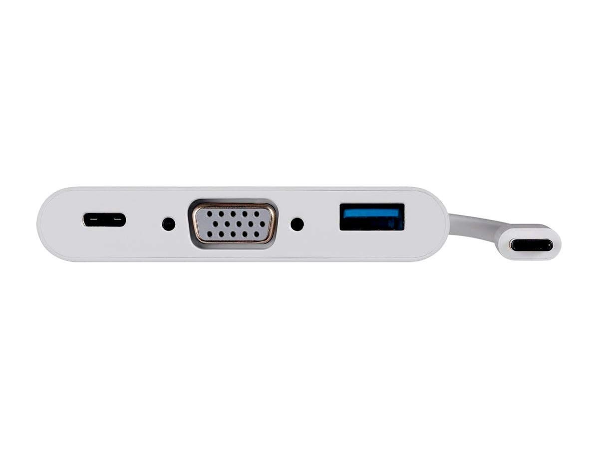 Monoprice USB-C to HDMI Adapter – Supports Up To 10Gbps Data Rate, USB White