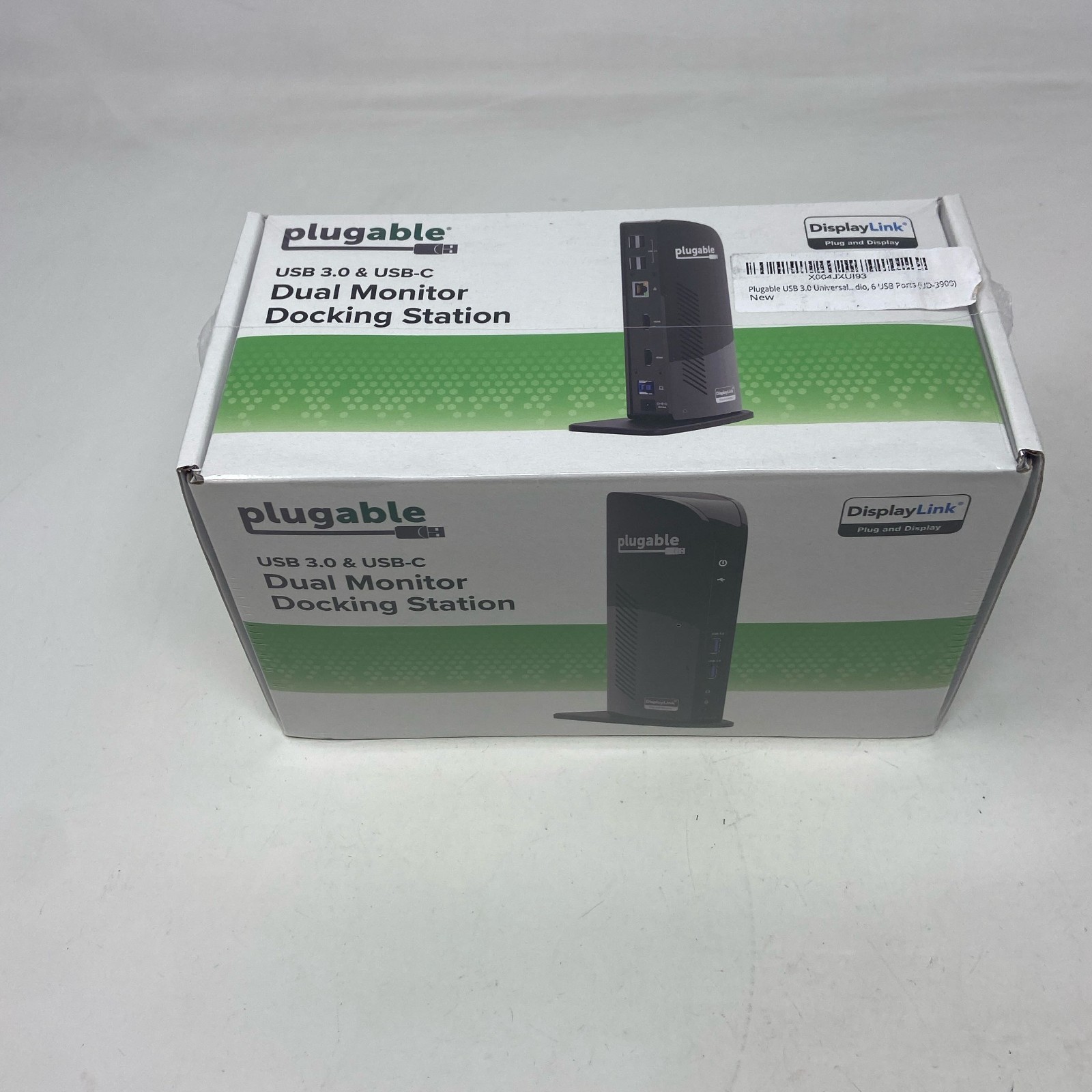 Plugable UD-3900 Dual HDMI USB 3.0/USB-C Docking Station – Black