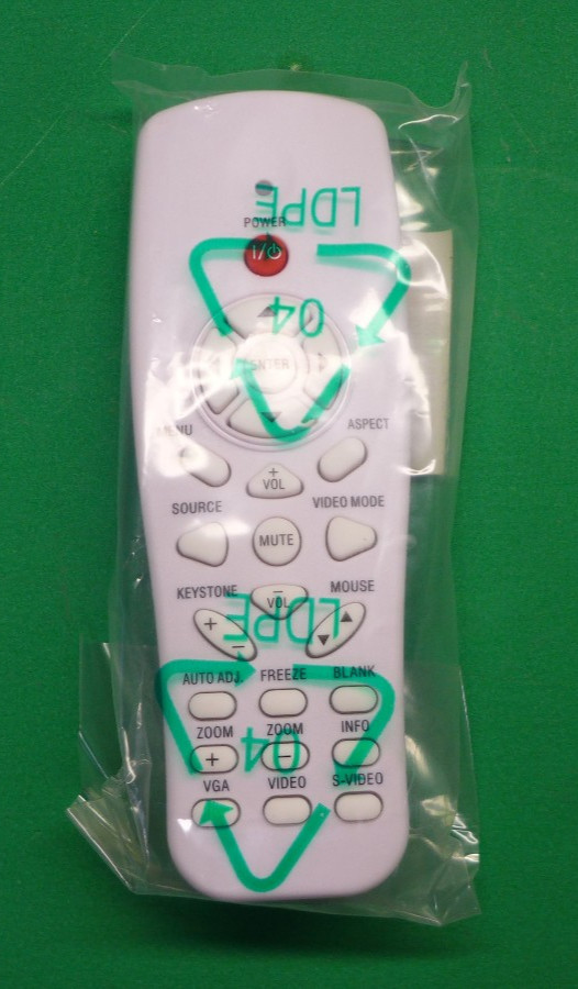 NEW Dell S320 S320WI S1610HD Projector Remote Control 0GFVT