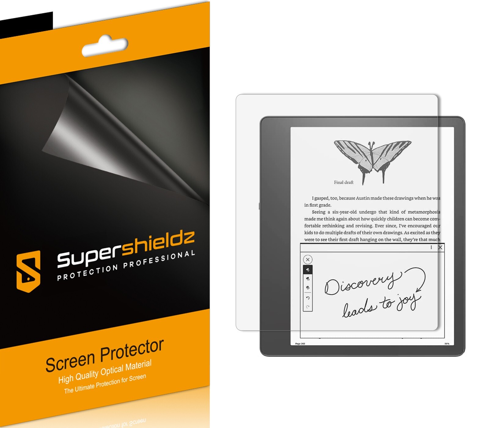 3X Supershieldz Anti Glare Matte Screen Protector for Kindle Scribe 10.2″ (2022)