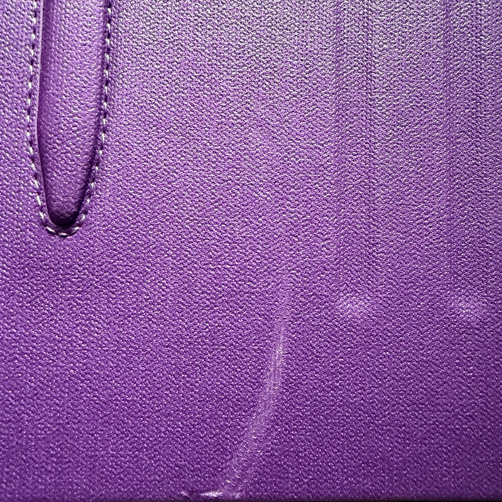 Purple Synthetic Leather Folding Folio Case w/ Stand for Apple iPad 10 in