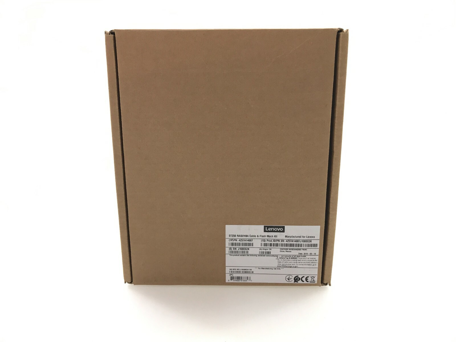 ✅ Lenovo ThinkSystem Hardware RAID Cable Kit – 4Z57A14087