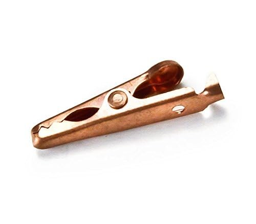 Solid Copper Alligator Clips (4 Pack) Crocodile Jaw Soldering Heat Sink Universa