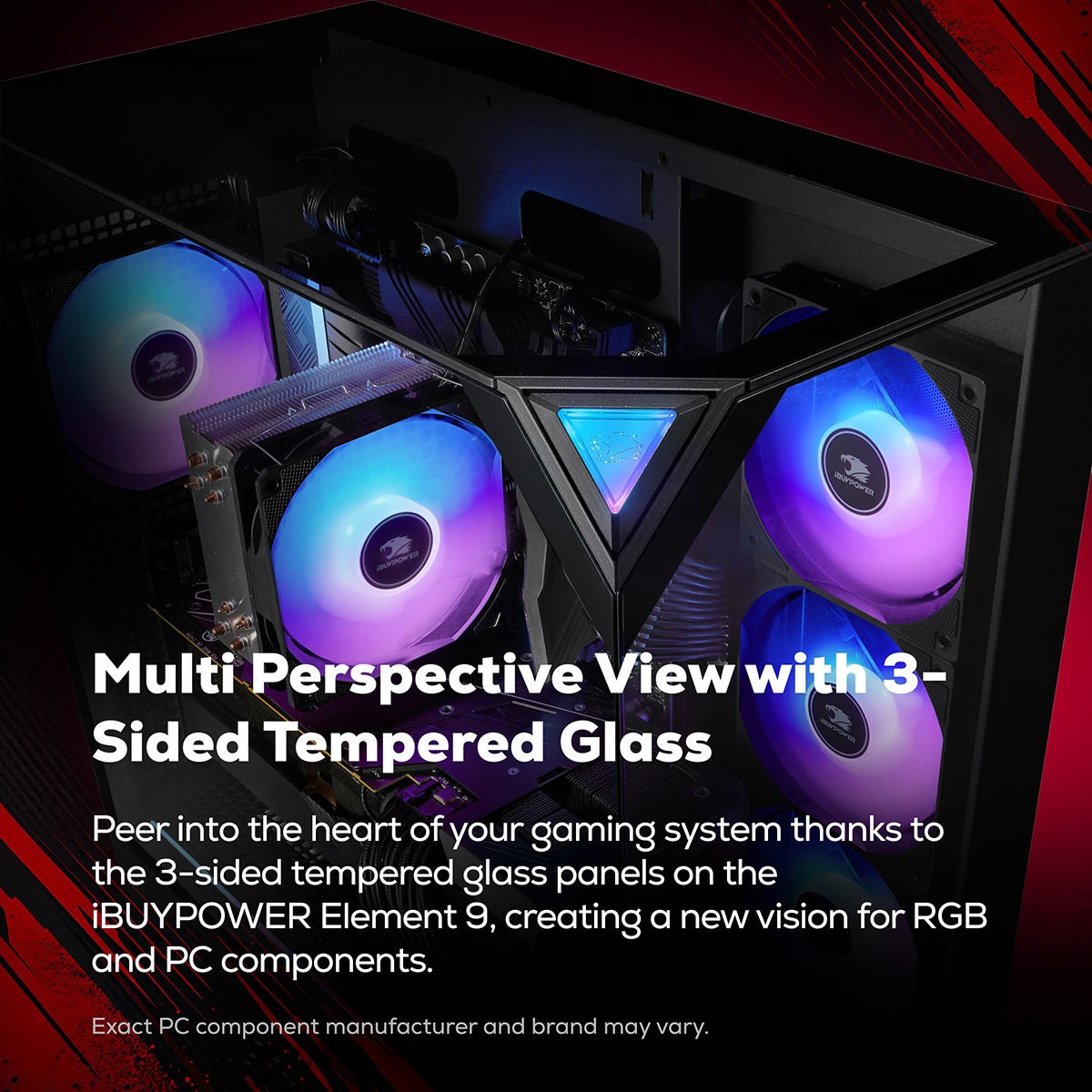 iBUYPOWER Element EBI7N56T02 Gaming Desktop Computer, Intel Core Ultra 7 265F 2.