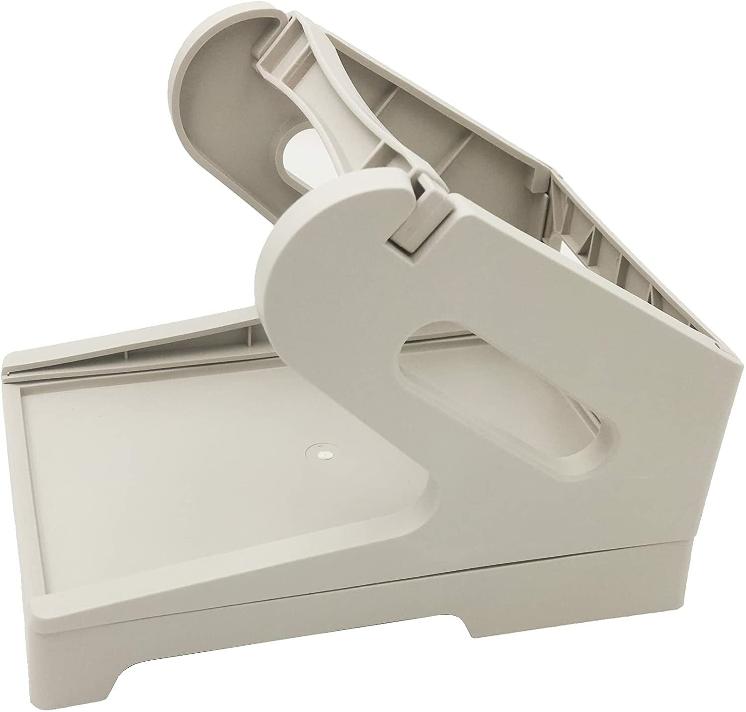 Label Holder 2 in1 Rolls & Fan-Fold Stack Paper Holder for Thermal Label Printer